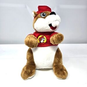 Jaag Buc-ees Bucky The Beaver Mascot 10” Plush With TShirt Bucky Bucees Stuffed.